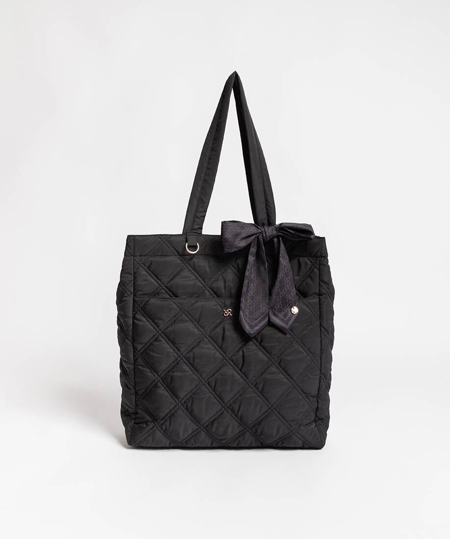  「【A4対応】2WAY リボンキルティングトートバッグ」|トートバッグ|