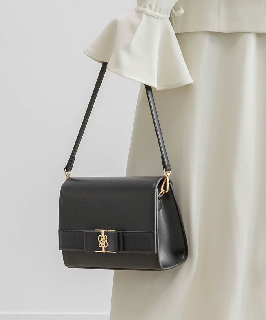  「2WAY モノグラムリボンショルダーバッグ」|ショルダー・メッセンジャー|