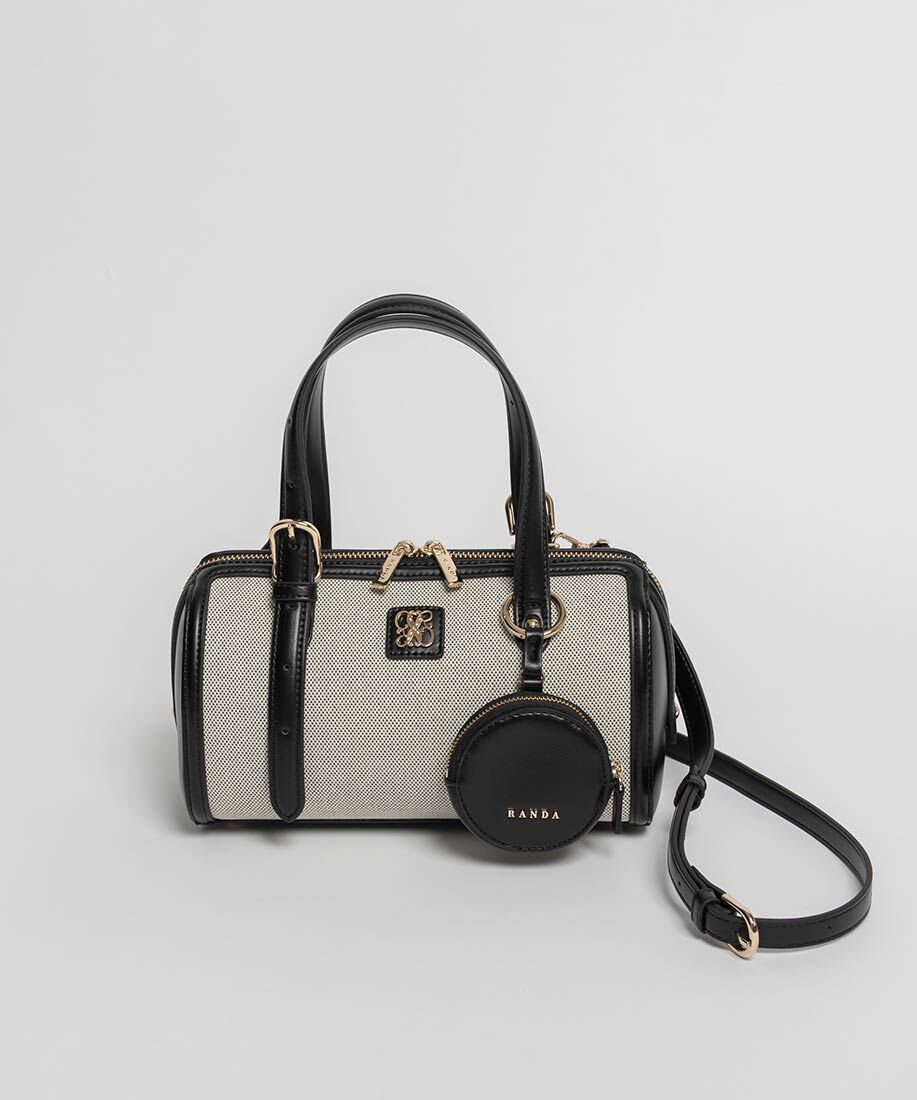  「2WAY デザインベルトボストンバッグ」|ハンドバッグ|