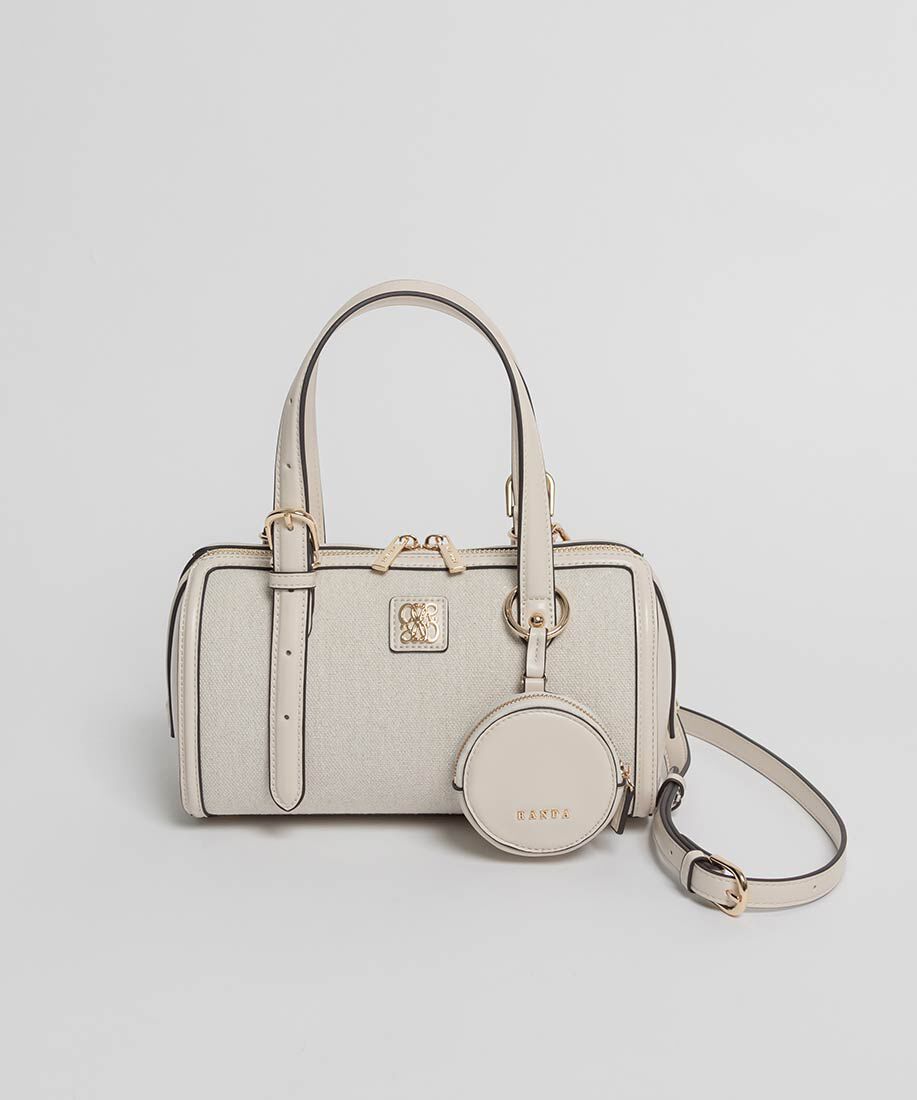  「2WAY デザインベルトボストンバッグ」|ハンドバッグ|