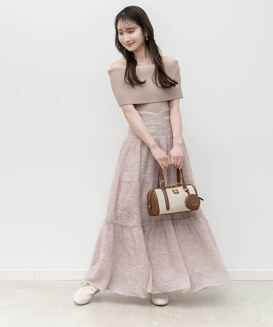  「2WAY デザインベルトボストンバッグ」|ハンドバッグ|