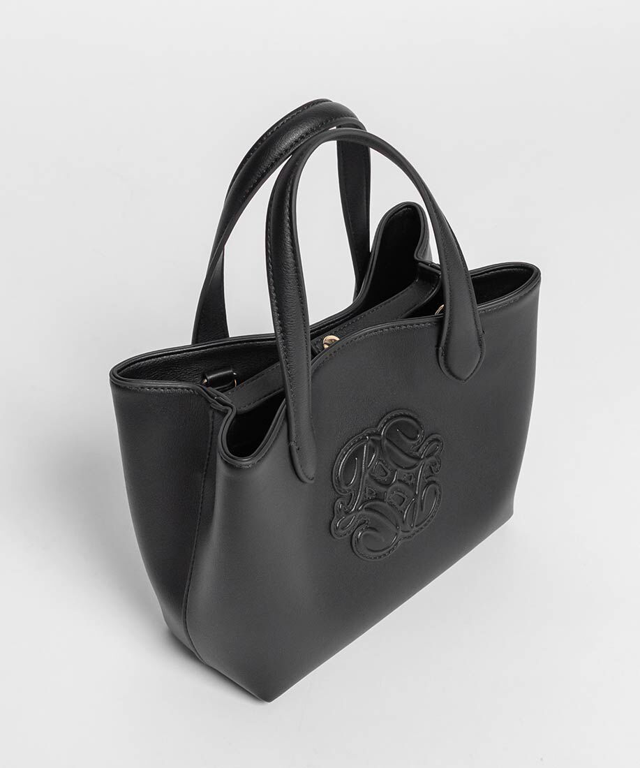  「2WAY ポーチ付きモノグラムエンボストートバッグ」|トートバッグ|