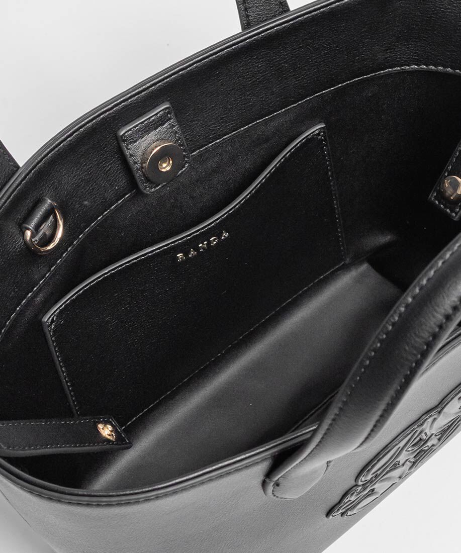  「2WAY ポーチ付きモノグラムエンボストートバッグ」|トートバッグ|