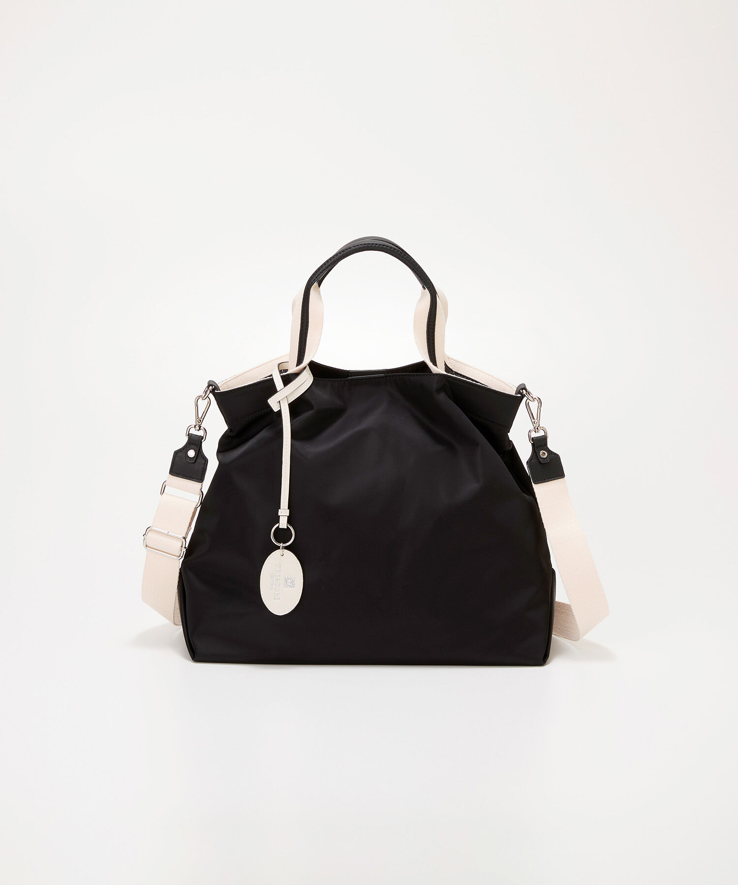 TOPKAPI BREATH「【TREASURE TOPKAPI】ストライプハンドル ナイロン 2way トートバッグ A4対応」|トートバッグ|