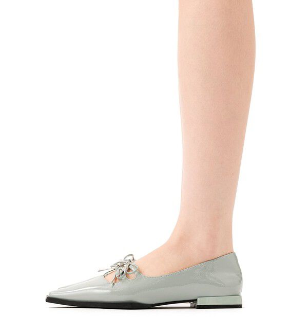 ODETTE E ODILE「＜SY＞ダブルリボンピース フラット15●&uarr;」|パンプス|