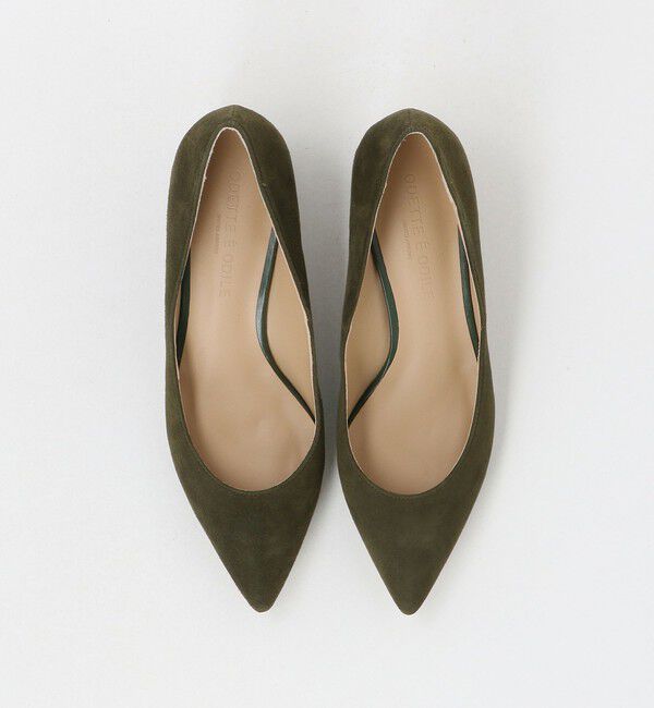 ODETTE E ODILE「ポインテッドブロックヒールパンプス55&darr;&uarr;」|パンプス|