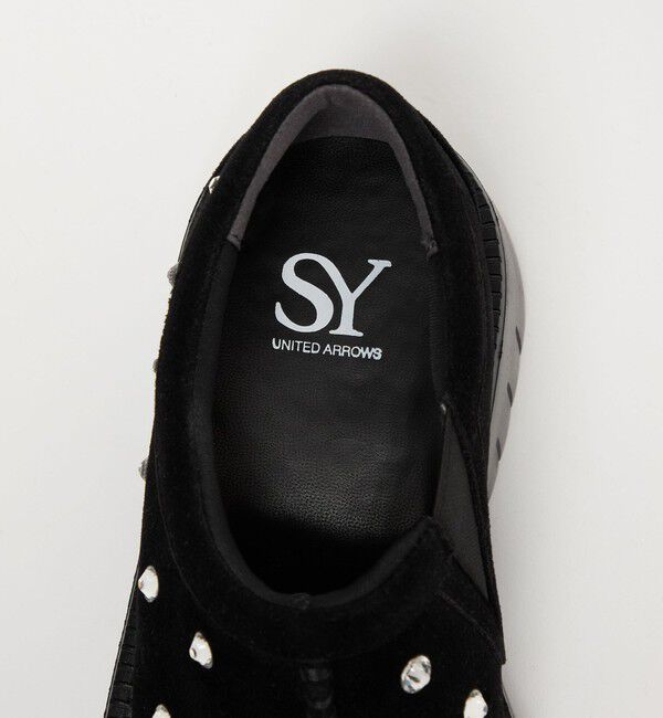 ODETTE E ODILE「＜SY＞ ラウンド スリッポン ビジュー フラット55&uarr;」|スリッポン|