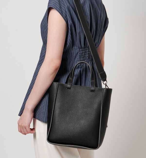 UNITED ARROWS「ミニ コンビ トートバッグ」|トートバッグ|BLACK