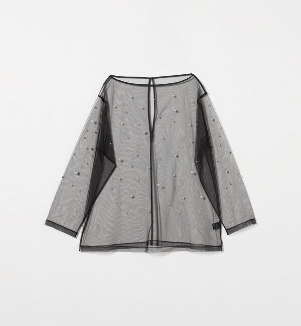 AEWEN MATOPH「＜AEWEN MATOPH＞チュール イミテーションパール ブラウス」|シャツ・ブラウス|