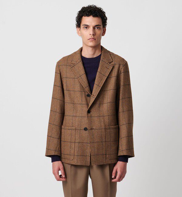 UNITED ARROWS「＜SOVEREIGN＞チェック ツイード カバーオール」|その他|