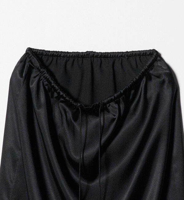 ASTRAET「＜ASTRAET＞サテン スソレース スカート」|スカート|