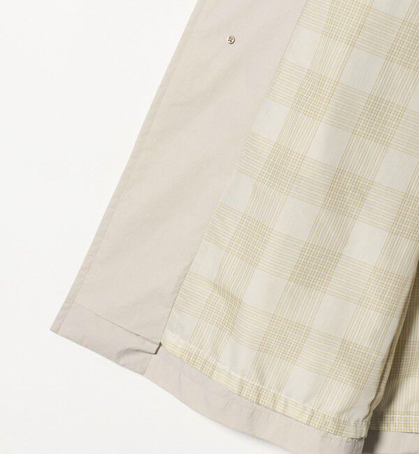 UNITED ARROWS「ナイロン/タフタ ウィンドウ マック コート 撥水」|ステンカラーコート|