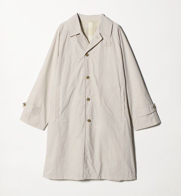 UNITED ARROWS「ナイロン/タフタ ウィンドウ マック コート 撥水」|ステンカラーコート|