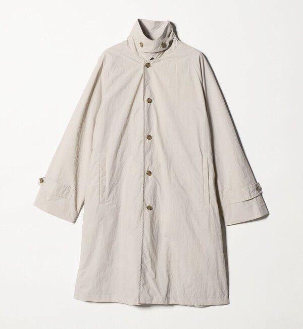 UNITED ARROWS「ナイロン/タフタ ウィンドウ マック コート 撥水」|ステンカラーコート|