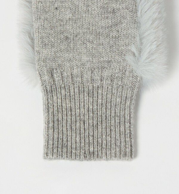 UNITED ARROWS green label relaxing「＜VINCENT PRADIER＞ファーライク グローブ」|手袋|