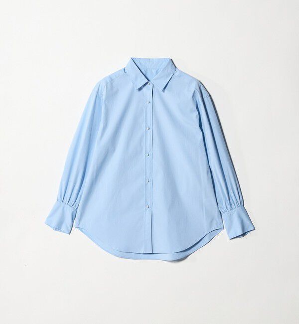 UNITED ARROWS green label relaxing「フェイクパールボタン シャツ」|シャツ・ブラウス|