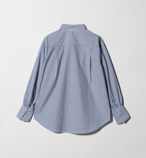 UNITED ARROWS green label relaxing「フェイクパールボタン シャツ」|シャツ・ブラウス|