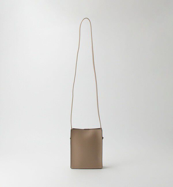 BEAUTY&YOUTH UNITED ARROWS「スクエア ポーチ/バッグ」|ショルダー・メッセンジャー|BEIGE