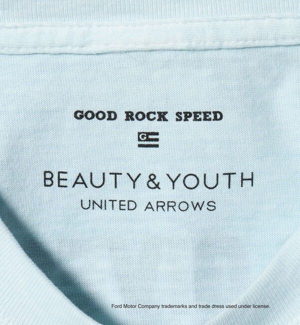 BEAUTY&YOUTH UNITED ARROWS「【別注】＜GOOD ROCK SPEED＞FORD ロゴTシャツ」|Tシャツ・カットソー|