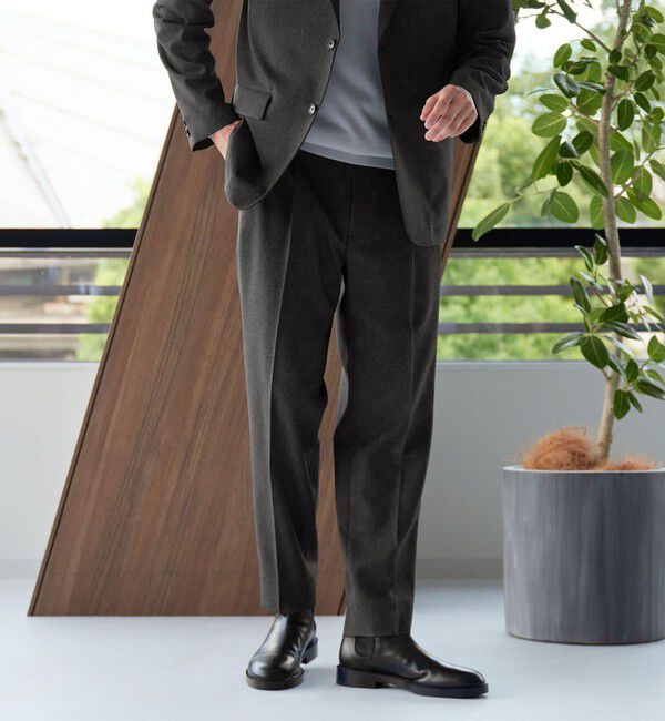 BEAUTY&YOUTH UNITED ARROWS「【WEB限定 WARDROBE SMART】LANATEC リラックス セットアップ/ジャケット＆イージーパンツ」|スーツ|