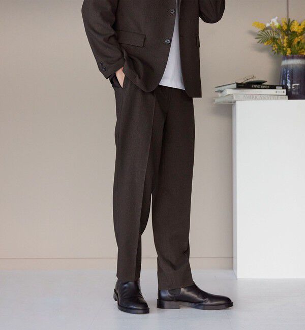 BEAUTY&YOUTH UNITED ARROWS「【WEB限定 WARDROBE SMART】LANATEC リラックス セットアップ/ジャケット＆イージーパンツ」|スーツ|