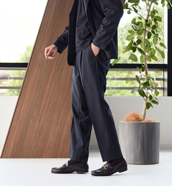 BEAUTY&YOUTH UNITED ARROWS「【WEB限定 WARDROBE SMART】LANATEC リラックス セットアップ/ジャケット＆イージーパンツ」|スーツ|