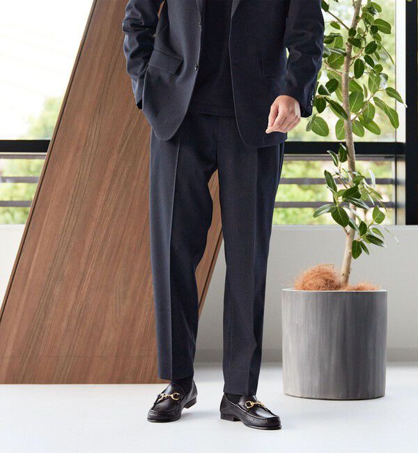 BEAUTY&YOUTH UNITED ARROWS「【WEB限定 WARDROBE SMART】LANATEC リラックス セットアップ/ジャケット＆イージーパンツ」|スーツ|