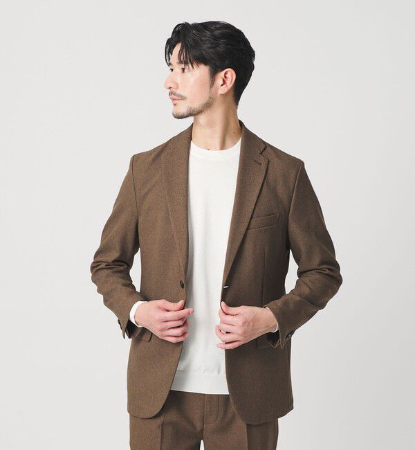 BEAUTY&YOUTH UNITED ARROWS「【WEB限定 WARDROBE SMART】LANATEC OX セットアップ/背抜きジャケット＆イージーパンツ」|スーツ|