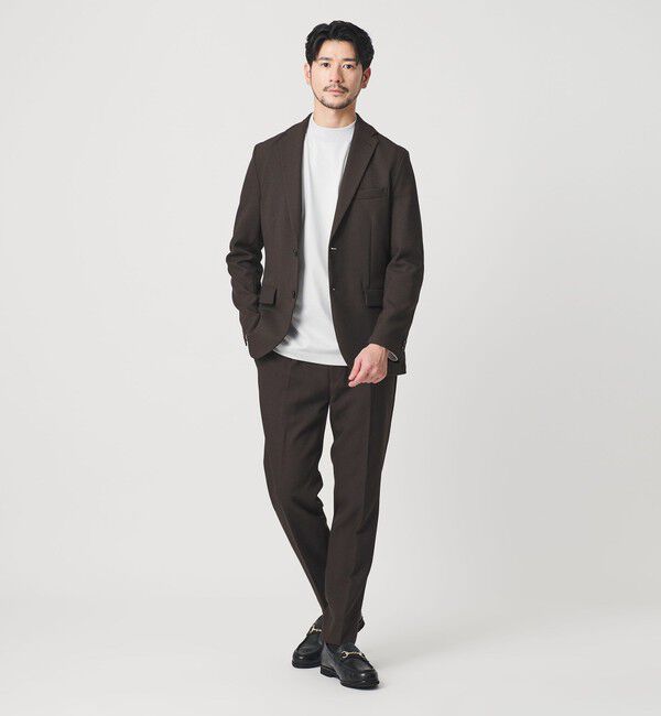 BEAUTY&YOUTH UNITED ARROWS「【WEB限定 WARDROBE SMART】LANATEC OX セットアップ/背抜きジャケット＆イージーパンツ」|スーツ|