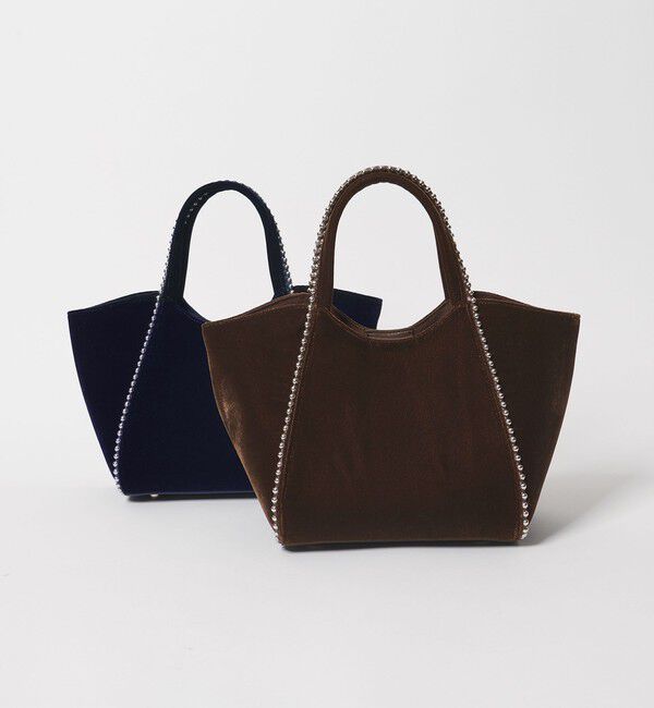 BEAUTY&YOUTH UNITED ARROWS「ベルベット ボールチェーン 2WAY ミニトートバッグ」|トートバッグ|