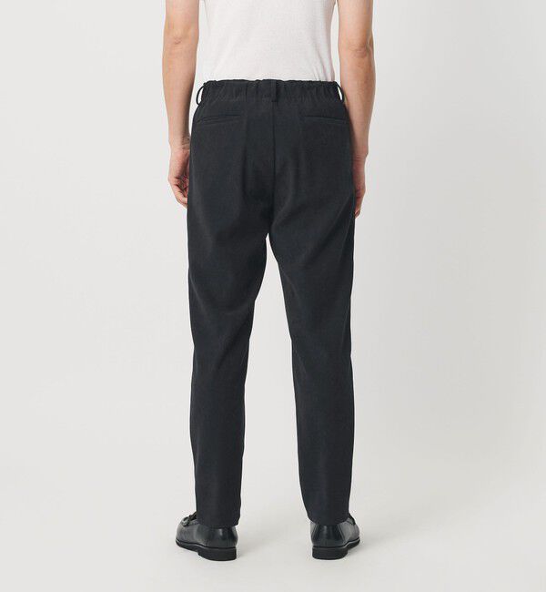 BEAUTY&YOUTH UNITED ARROWS「ブラッシュド ツイル ワンプリーツ テーパード イージーパンツ NO.5 セットアップ対応可能」|チノ|