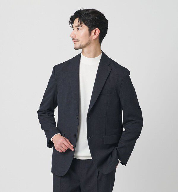 BEAUTY&YOUTH UNITED ARROWS「【WEB限定 WARDROBE SMART】LANATEC コンフォート セットアップ/ジャケット＆イージーパンツ」|スーツ|