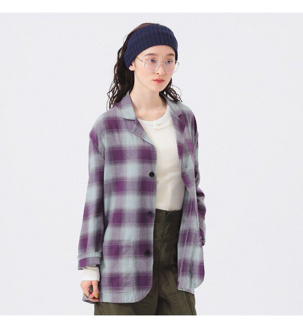 BEAMSBOY「【別注】INDIVIDUALIZED SHIRTS / LOUNGER JACKET 25F」|テーラードジャケット|