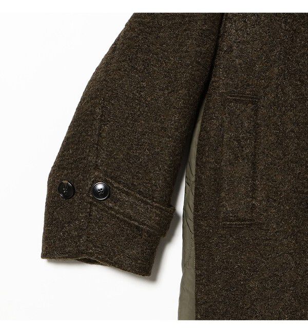 Ray BEAMS 「RBS / キルティング キリカエ コート」|ダッフルコート|