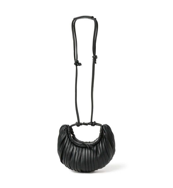 Demi-Luxe BEAMS 「BOGKI / リブル クロス ボディ バッグ」|トートバッグ|BLACK