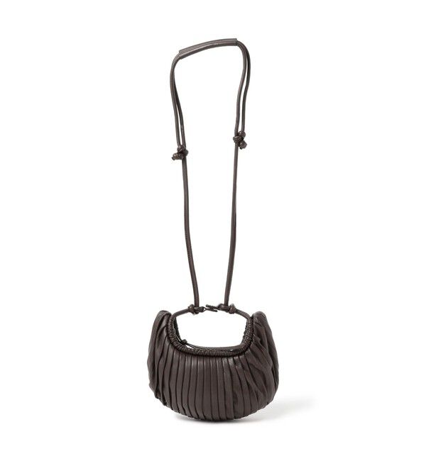 Demi-Luxe BEAMS 「BOGKI / リブル クロス ボディ バッグ」|トートバッグ|BROWN