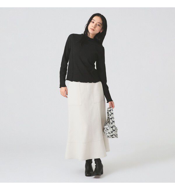 Ray BEAMS 「シュリンク メロー センターシーム Tシャツ」|Tシャツ・カットソー|