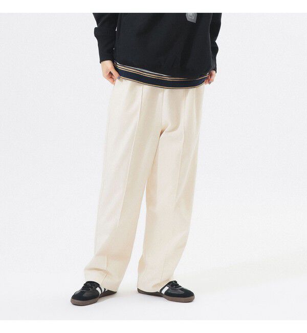 BEAMSBOY「ジャージー イージー パンツ」|チノ|