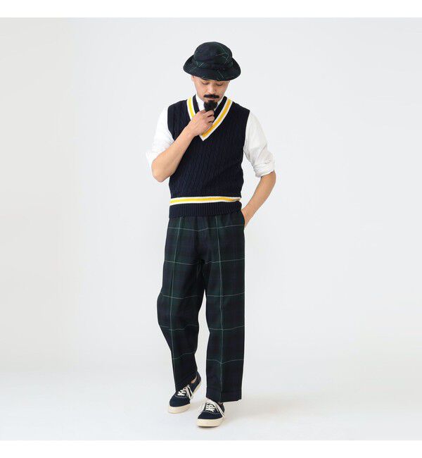 BEAMS PLUS「 ALAN PAINE / 別注 Cotton Criket Vest」|ニット・セーター|