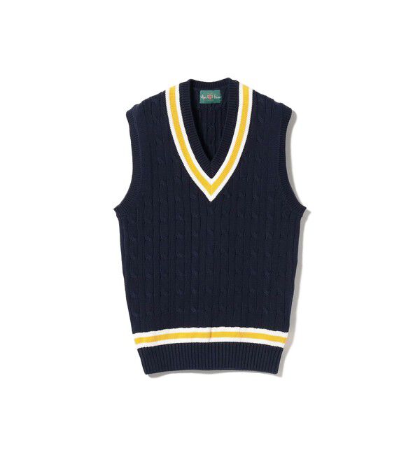 BEAMS PLUS「 ALAN PAINE / 別注 Cotton Criket Vest」|ニット・セーター|