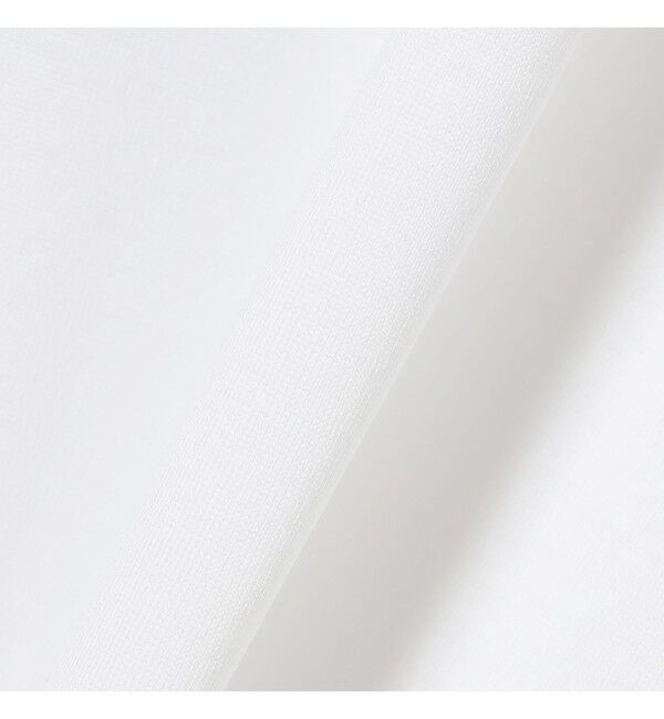 BEAMS「シルケット 8分袖 クルーネック Tシャツ」|Tシャツ・カットソー|