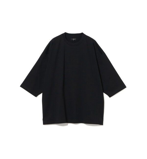 BEAMS「シルケット 8分袖 クルーネック Tシャツ」|Tシャツ・カットソー|