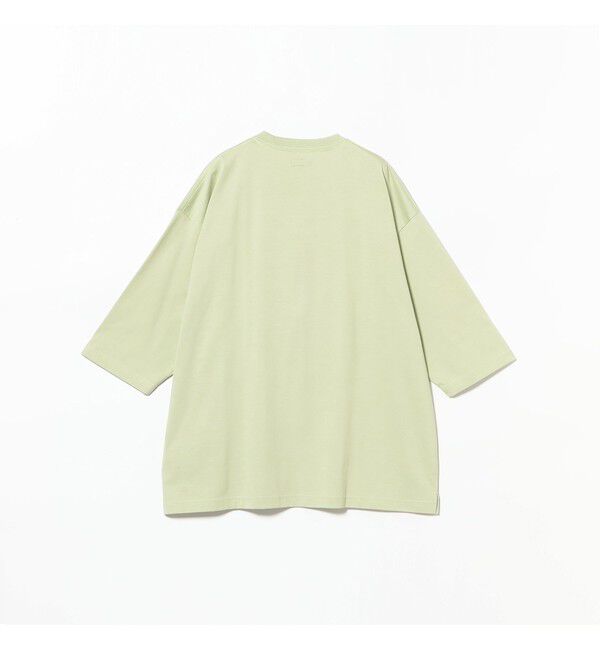BEAMS「シルケット 8分袖 クルーネック Tシャツ」|Tシャツ・カットソー|