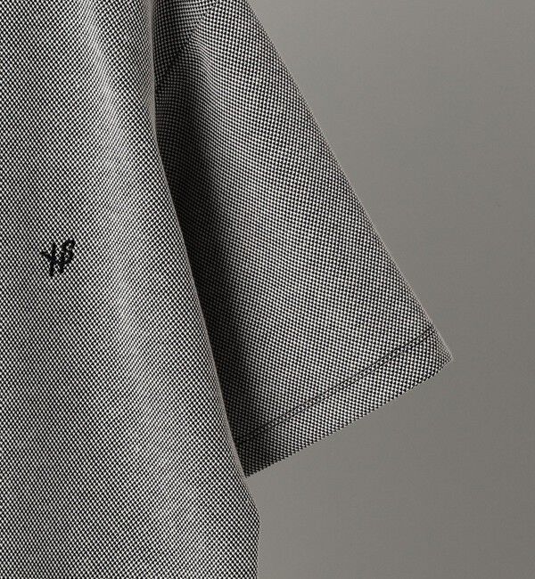 SHIPS「【WEB限定】SHIPS: ワンポイント ロゴ バーズアイ Tシャツ 24SS」|Tシャツ・カットソー|