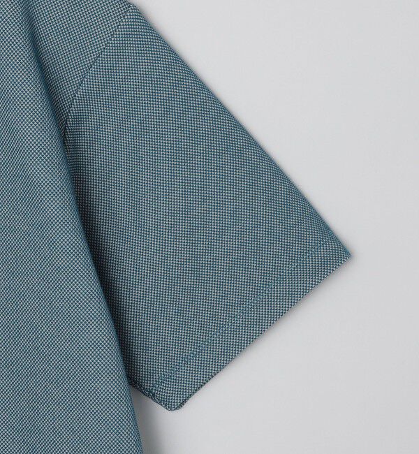 SHIPS「【WEB限定】SHIPS: ワンポイント ロゴ バーズアイ Tシャツ 24SS」|Tシャツ・カットソー|