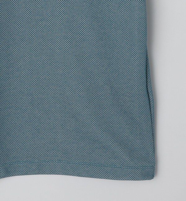 SHIPS「【WEB限定】SHIPS: ワンポイント ロゴ バーズアイ Tシャツ 24SS」|Tシャツ・カットソー|