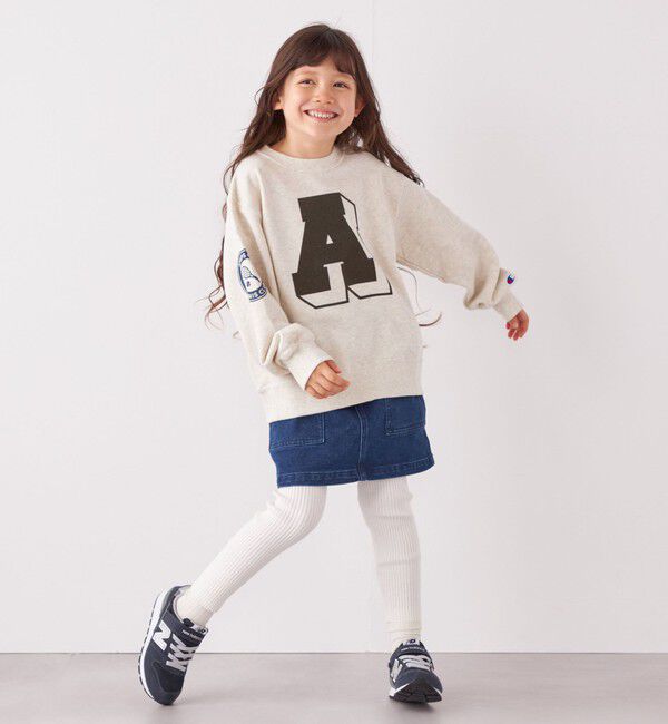 SHIPS any「【SHIPS any別注】 Champion: テニスクラブ クルーネック スウェット 〈KIDS〉◇」|スウェット・ジャージ|