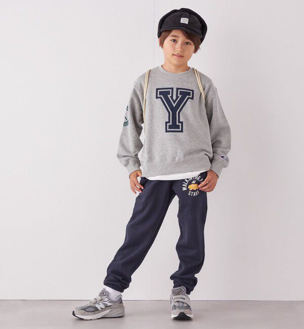 SHIPS any「【SHIPS any別注】 Champion: テニスクラブ クルーネック スウェット 〈KIDS〉◇」|スウェット・ジャージ|