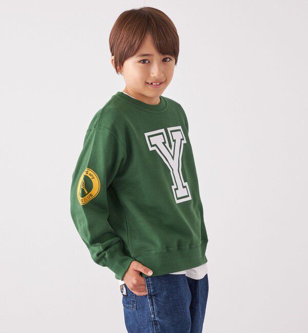 SHIPS any「【SHIPS any別注】 Champion: テニスクラブ クルーネック スウェット 〈KIDS〉◇」|スウェット・ジャージ|