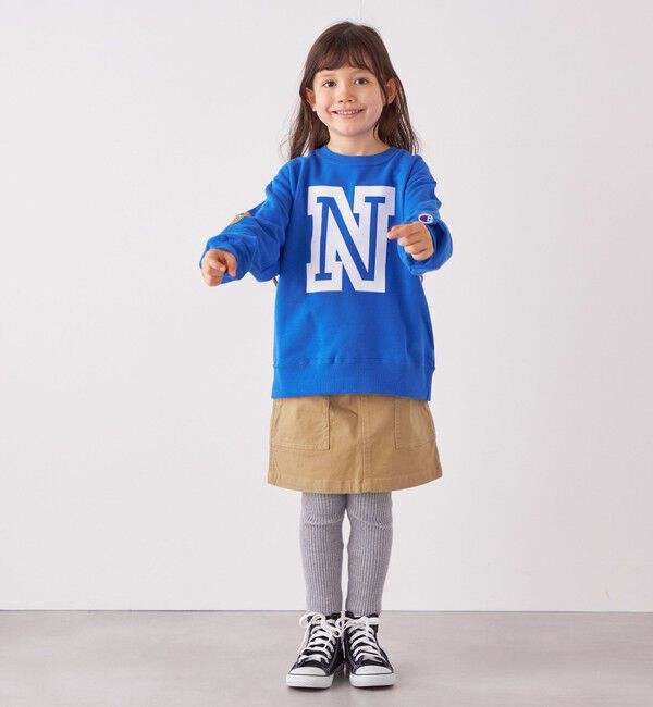 SHIPS any「【SHIPS any別注】 Champion: テニスクラブ クルーネック スウェット 〈KIDS〉◇」|スウェット・ジャージ|